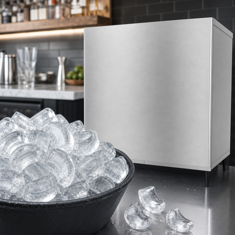Product image #3 for Hoshizaki KMD-860MRJZ Crescent Cube Ice Maker, 30 Inch Wide, Remote Air-Cooled