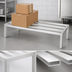 Thumbnail image #3 for Channel Manufacturing HD2436 Heavy-Duty 4-Inch Wide E-Channel Aluminum Dunnage Rack, 36 x 24 x 12 Inches