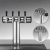 Thumbnail image #3 for Perlick 4-Faucet Winged Tee Countertop Glycol-Cooled Beer Draft Tower