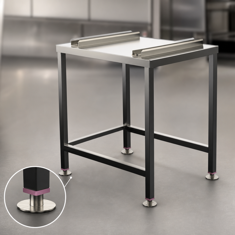 Product image #2 for Alto-Shaam CMC Stainless Steel Equipment Stand with Seismic Feet