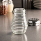 Thumbnail image #3 for American Metalcraft BEE600 6 oz Clear Fluted Glass Beehive Shaker Base Only Case of 96