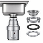 Thumbnail image #3 for InSinkErator SS-500™ SS-500-7-MS 5 HP Stainless Steel Commercial Food Waste Disposer Package, Sink Mount, 6-5/8-Inch Inlet
