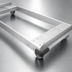 Thumbnail image #3 for Metro 60 x 21 Inch Made-to-Order Aluminum Truck Dolly Frame with Wraparound Bumper