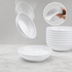 Thumbnail image #3 for American Metalcraft Endurance 14 oz Round White Melamine Bowl, 6-5/8 Inch