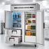Thumbnail image #3 for Everest ESRF2D2 Two-Section Reach-In Dual Temperature Refrigerator/Freezer Combo, 49-5/8 Inch Wide