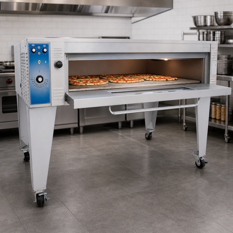 Product image #3 for Bakers Pride Super Deck Series Electric Single-Deck Bake Oven with 57 x 36 Inch Deck, 12 kW