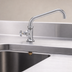 Thumbnail image #3 for Fisher 5014 Brass Single-Hole Deck Mount Manual Faucet with 14-Inch Swing Spout