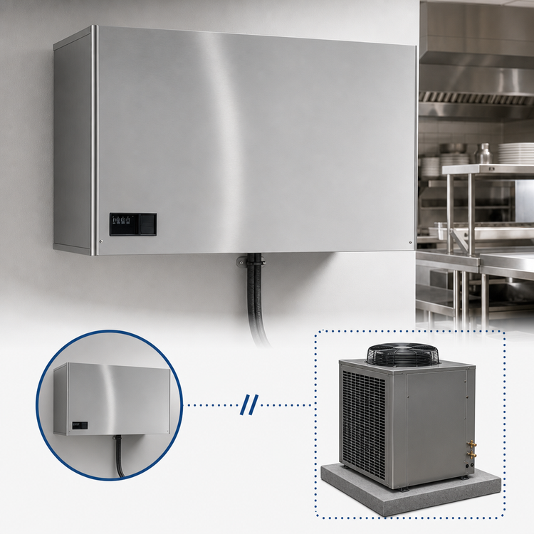 Product image #3 for Scotsman Prodigy ELITE Remote Modular Cube Ice Machine, Medium Cube, 1,357 lb/24 Hr