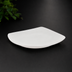 Thumbnail image #4 for 8-Inch Square Ceramic Plate, Alpine White