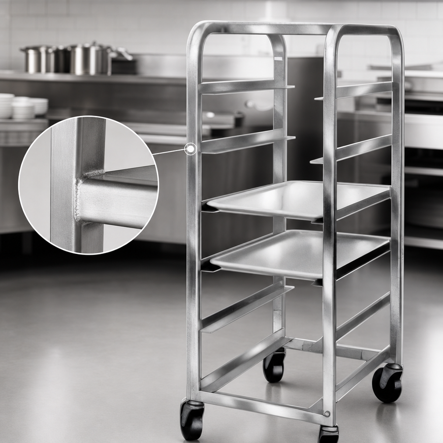 All-Welded Stainless Steel Construction