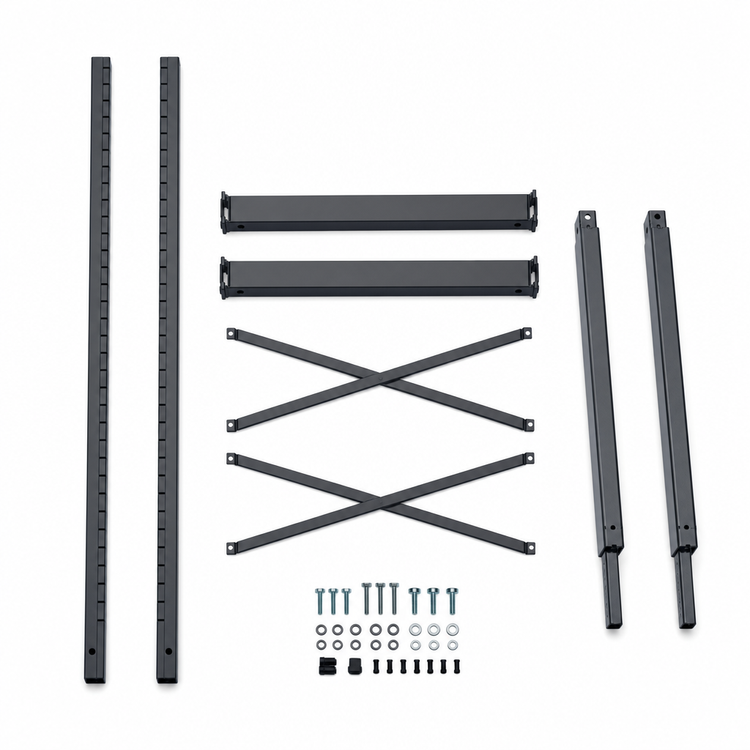 Product image #3 for Metro SmartLever Cantilevered Shelving Starter Kit for 60"W x 18"D Shelves