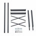 Thumbnail image #3 for Metro SmartLever Cantilevered Shelving Starter Kit for 60