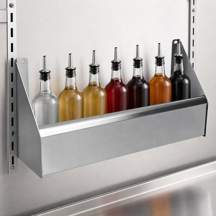 Product image #3 for CHOICE 38-Inch W x 5-Inch D Stainless Steel Single Speed Rail