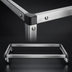 Thumbnail image #3 for Metro 18 x 48 Inch Stainless Steel Made-to-Order Truck Dolly Frame with Corner Bumpers
