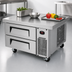Thumbnail image #3 for Turbo Air Super Deluxe Extended Top Chef Base Refrigerator with 2 Drawers, 41-5/8 Inch Wide, Side-Mounted Self-Contained