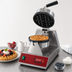 Thumbnail image #3 for Adcraft Single Countertop Belgian Waffle Maker with 7-Inch Round Grids, Digital Timer, 120V