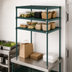 Thumbnail image #3 for Metro Super Erecta Pro 30 Inch W x 24 Inch D Food Locker and Takeout Shelf Housing Unit with 2 Overhead Shelves