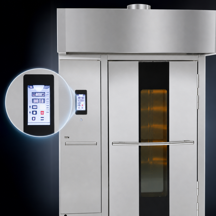 Product image #3 for Baxter OV520G2 Gas Rotating Rack Oven with Smart Touch Programmable Controls