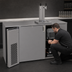 Thumbnail image #3 for Glastender C1FB60-DD 60-Inch Front-Serviced Bar Profile Draft Dispensing Cooler