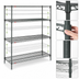 Thumbnail image #4 for Metro Super Erecta Super Adjustable Stationary 4-Shelf Starter Wire Shelving Unit, 30 x 21 x 63 Inches, Metroseal 3 Green Epoxy Finish