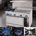 Thumbnail image #3 for Comstock-Castle 48-Inch Commercial Gas Range with 2 Star Burners, 36-Inch Griddle, Extra-Wide Oven, and Storage Cabinet