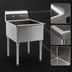 Thumbnail image #3 for Eagle Group One-Compartment Utility Sink, 19-3/8