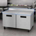 Thumbnail image #3 for Hoshizaki Steelheart WF60B 60-Inch Two-Section Reach-In Worktop Freezer, 15.1 Cu. Ft., Solid Doors, Stainless Steel, R290