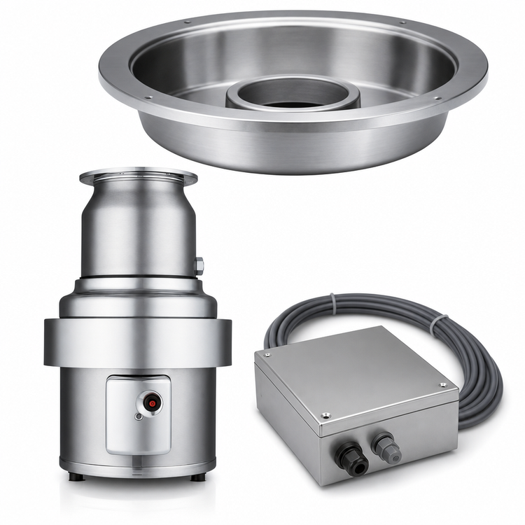 Product image #3 for InSinkErator SS-1000™ Large-Capacity 10 HP Commercial Food Waste Disposer Package with 18" Bowl and AquaSaver® AS-101 Control Center