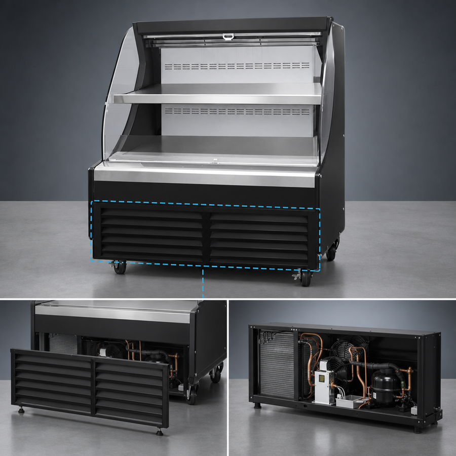 Bottom-Mount Self-Contained Refrigeration