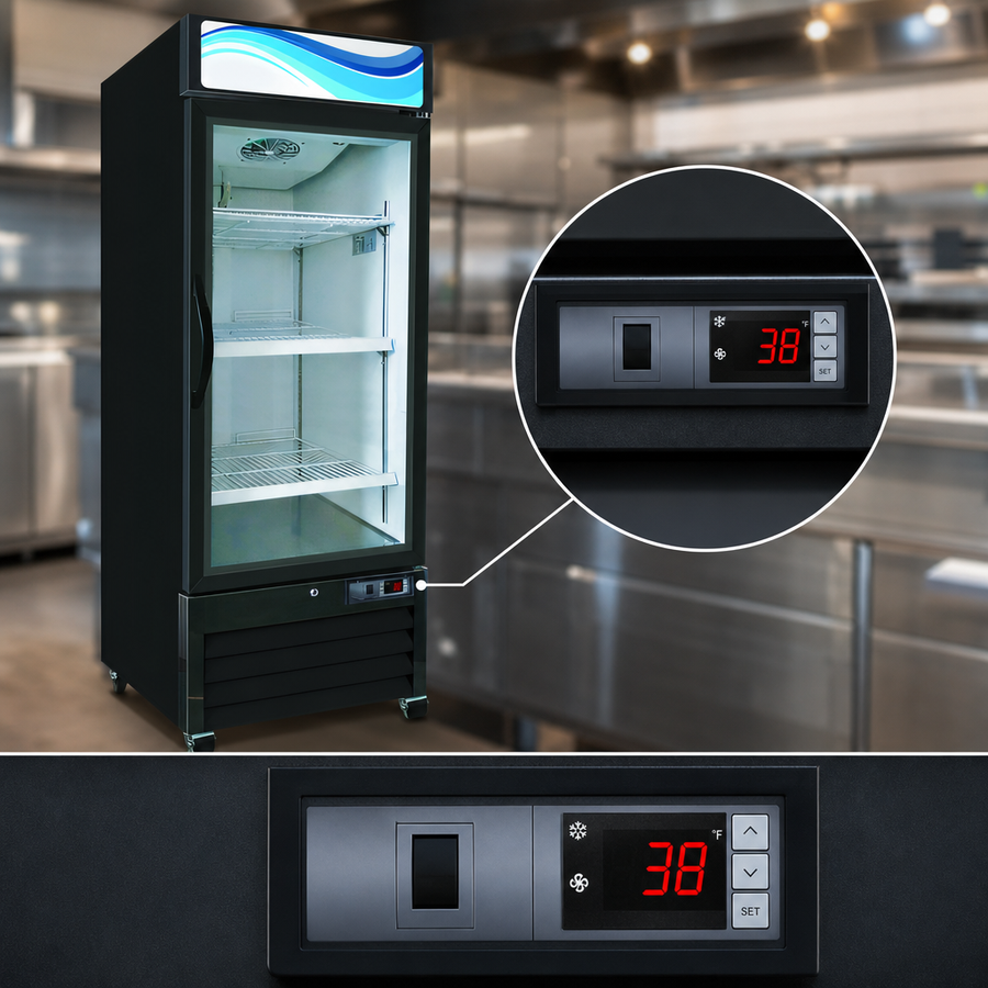 Electronic Thermostat and Digital LED Display