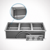 Thumbnail image #3 for Wells MOD-300TDM/AF Top-Mount Built-In Electric Hot Well, 3-Pan 12
