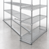 Thumbnail image #3 for Eagle Floor-Trak Single-Deep 12-Foot Floor Track Kit for Wire Shelving