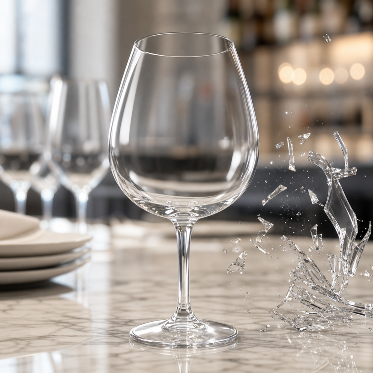 Product image #4 for Alibi 22 oz Clear Polycarbonate Balloon Wine Glass