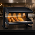 Thumbnail image #3 for Hatco Spot On 30-Inch Slant Countertop Heated Zone Merchandiser Warmer, Single Shelf, 4 Zones
