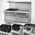 Thumbnail image #3 for Southbend S-Series 60-Inch Commercial Gas Range with 2 Open Burners, 48-Inch Thermostatic Griddle, and 2 Cabinet Bases