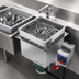 Thumbnail image #3 for Power Soak Silver Soak Weld-In Pre-Washing Sink with 11-Gallon Wash Tank, 208V, 3/4 HP