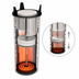 Thumbnail image #3 for Atlas Metal PDH-8-1/8 Heated Drop-In Shielded Self-Leveling Plate Dispenser for 8-1/8 Inch Round Dishes
