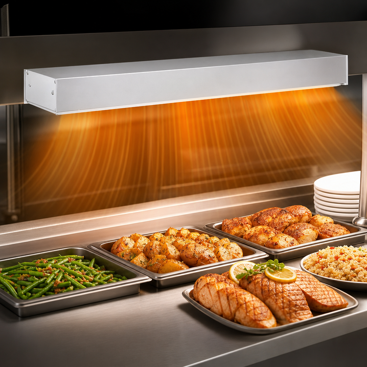 Product image #3 for Hatco Glo-Ray 36-Inch High-Watt Aluminum Infrared Strip Heater