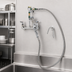 Thumbnail image #3 for T&S Brass Splash-Mounted Pot & Kettle Filler Faucet with 8-Inch Adjustable Centers and 68-Inch Flexible Hose