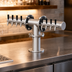 Thumbnail image #3 for Perlick 4061-6 T-Shape Countertop Glycol-Cooled 6-Faucet Brew Pipe Tower