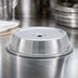 Thumbnail image #3 for Vollrath Stainless Steel Satin Finish Round Plate Cover for 11 15/16 to 12 Inch Plates