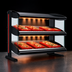 Thumbnail image #3 for Hatco Spot On® Dual Shelf Horizontal Heated Zone Merchandiser Warmer, 64-Inch Countertop