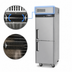 Thumbnail image #3 for Turbo Air M3 One-Section Dual-Temperature Reach-In Refrigerator/Freezer with Solid Doors, Top-Mount