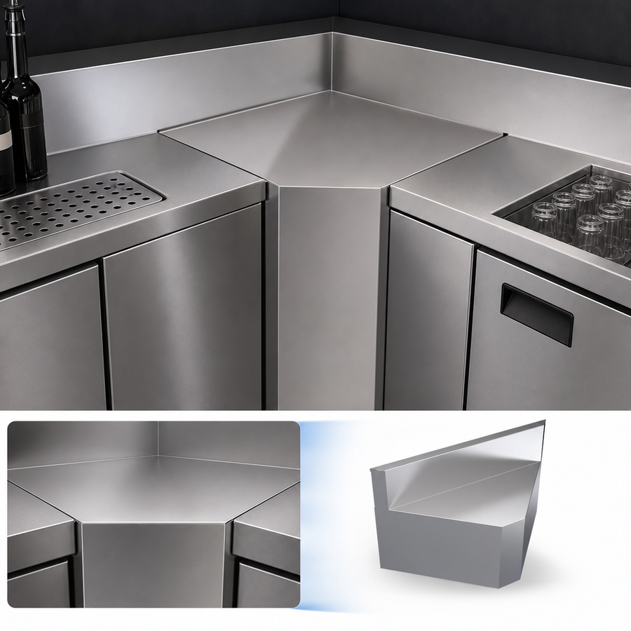 90° Rear Corner Design