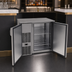 Thumbnail image #3 for Glastender CP1FB36 Pass-Thru Back Bar Cooler, 36-Inch, One-Section, Front-Serviced, Self-Contained