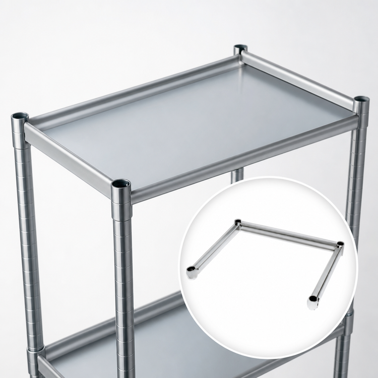 Product image #3 for EAGLEgard 3-Sided Channel Frame for 21 x 72-Inch Shelves