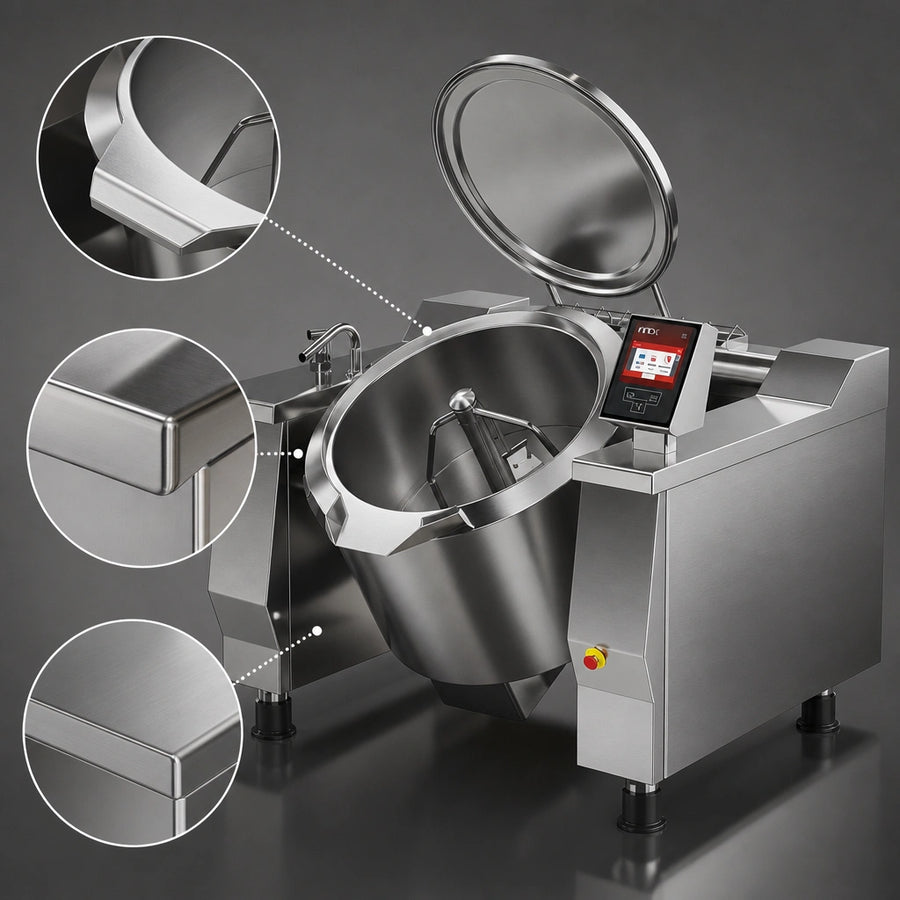 Durable Stainless Steel Construction