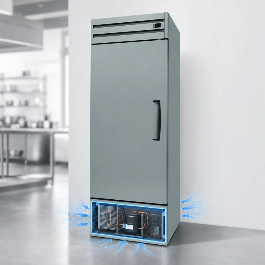 Bottom-Mount Self-Contained Refrigeration