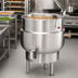 Thumbnail image #3 for Vulcan K40DLT 40-Gallon Direct Steam Floor-Mounted Manual-Tilt Steam Kettle, 2/3 Jacketed