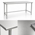 Thumbnail image #3 for Eagle Group BlendPort Deluxe Series 30 x 30 Inch Square Flat Top Stainless Steel Work Table